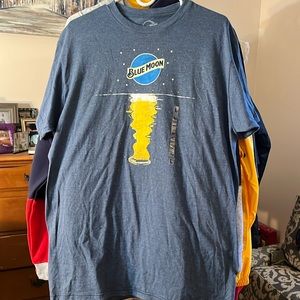 Blue moon tee shirt